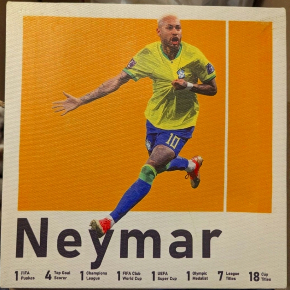 Neymar Canvas